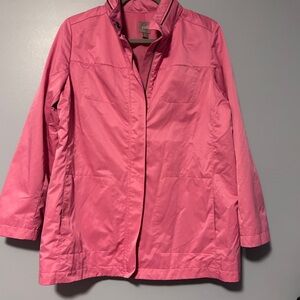 J. Jill Vibrant Pink Utility Jacket